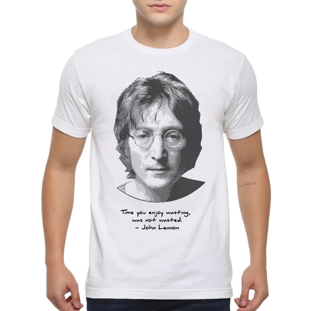 John Lennon Quote T-Shirt All Sizes